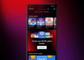 Netflix Games screen on mobile phone