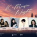 A promotional poster for 'K-Music Night 2026,' a four-day concert showcase running from Aug. 13 to 16 at the Korean Cultural Center New York. Courtesy of Korea Creative Content Agency
