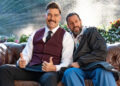 Travis Kelce and Adam Sandler on the set of 'Happy Gilmore 2'Credit: Scott Yamano/Netflix