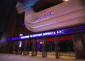 The entrance of the new British Airways ARC venue in West London.