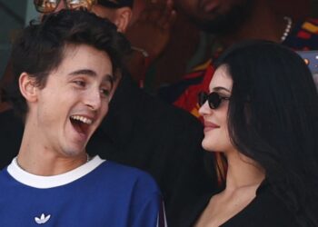 All the Photos of Timothée Chalamet and Kylie Jenner at the FIFA World Cup Final