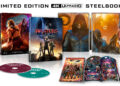 Front, back, interior, and contents of the Masters of the Universe Amazon Exclusive Limited Edition 4K Ultra HD SteelBook®.