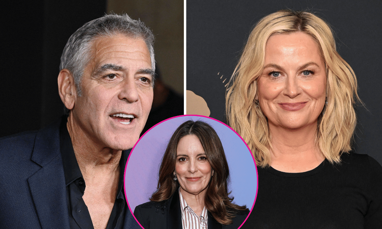 George Clooney exacted his revenge after Tina Fey and Amy Poehler hosted the Golden Globes.MEGA