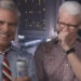 Andy Cohen & Anderson Cooper in Stitches Over Cheri Oteri as Barbara Walters on CNN