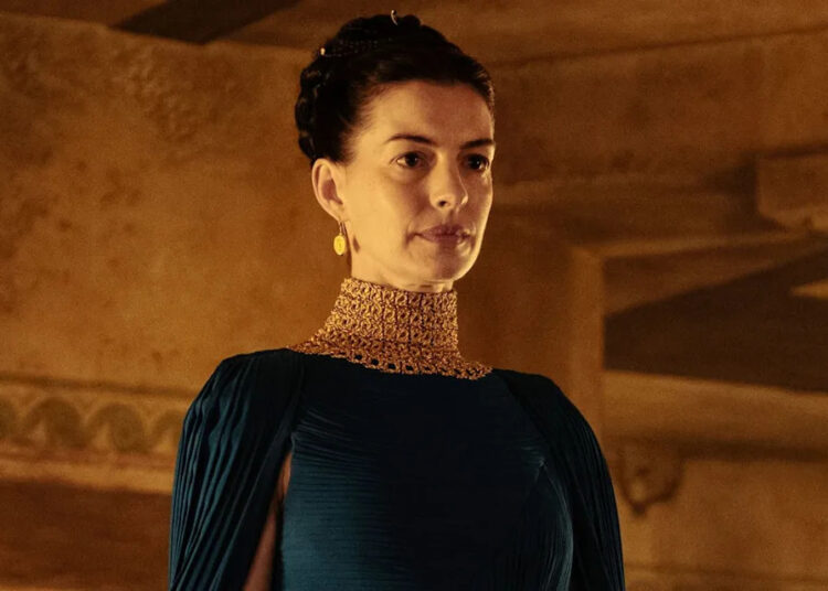 Anne Hathaway as Penelope in 'The Odyssey'Credit: Melinda Sue Gordon/Universal Pictures