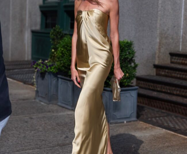 NEW YORK, NEW YORK - JULY 03: Karlie Kloss is seen in SoHo on July 03, 2026 in New York City.