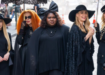 Madison, Myrtle, Queenie, Cordelia, and Coco on American Horror Story 13