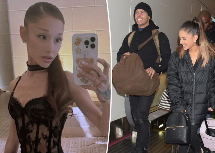 Ariana Grande, Ricky Alvarez cozy up during Central Park stroll