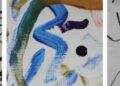 A sneak preview of the doodles available in the Celebrity Doodle Auction. Photo courtesy of Arts Garage