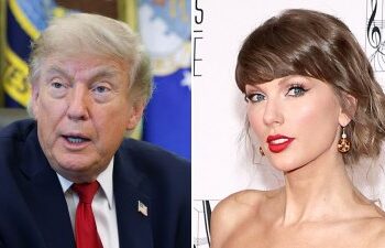 President Trump Inserts Himself Into Taylor Swift's Wedding Day With Eras Tour-Themed Poster