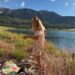 Bella Hadid wore Dôen's summer take on the babydoll dress trend on Instagram