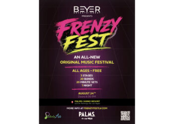 Beyer Entertainment Announces Frenzy Fest LV: 20 Original Acts, Three Stages, One Night to Discover Tomorrow's Headliners