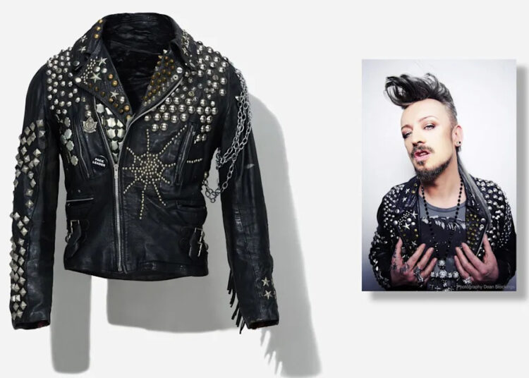 1979 The Blitz Club Photo Worn Leather Jacket (With Image)Credit: Courtesy of Julien's Auctions