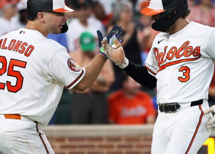 Bradish flirts with no-no, O’s smack four homers in win over Royals