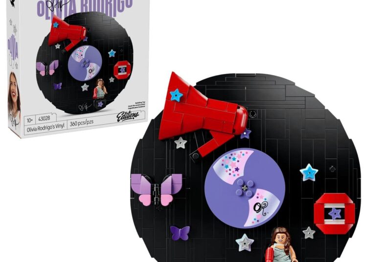 Build Your Own Olivia Rodrigo's Vinyl with LEGO's Newest Music Set