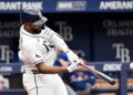 Caminero says he will be back for the All-Star Home Run Derby, then goes deep in game vs Royals