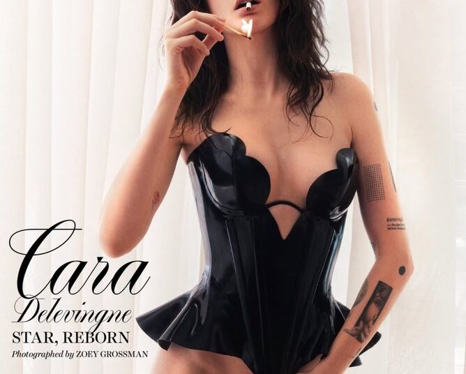 Cara Delevingne’s historic first Playboy cover.
