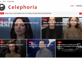 Celephoria Launches With a Fresh Vision for Celebrity Journalism: Beyond Headlines, Toward the Human Story