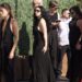 Charli XCX wears a little black dress to attend Matty Healy and fiancée Gabbriette Bechtel's wedding in Los Angeles