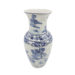 Charlton Home® 18" Blue & White Chinoiserie Ceramic Table Vase | Wayfair