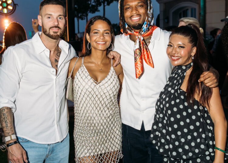 Matt Pokora (French pop-star), Christina Milian (pop-star), Damar Hamlin (Buffalo Bills)