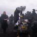 director christopher nolan frame left on set of his film the odyssey, written, produced, and directed by christopher nolan