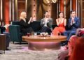 Claudia Winkleman, Lisa Kudrow, Jamie Dornan, Chase Infiniti, Jimmy Carr and Linda from The Traitors on The Claudia Winkleman Show
