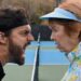 Jake Johnson faces off against Lynne Marie Stewart in