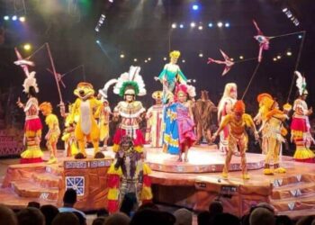 The finale of the Festival of the Lion King