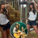 Ella Langley sizzles in denim shorts for latest American Eagle campaign