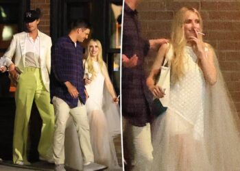 Emma Roberts and Cody John go bar hopping with wedding party after rehearsal dinner