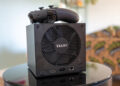 The rear of the Valve Steam Machine.