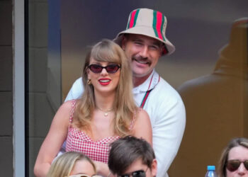 Taylor Swift and Travis Kelce at the 2024 US OpenCredit: GC Images