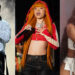 (L-R) French Montana, Ice Spice and Yung Miami.