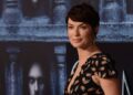 Lena Headey arrives at a premiere in Hollywood, California.