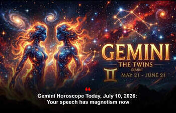 Gemini Horoscope Today, July 10, 2026: Your speech has magnetism now