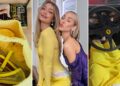 Gigi Hadid's Jet-Setting Wardrobe Is Packed Full of Lemon-Yellow Pieces