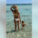 Gisele Bündchen stunned in a white bikini as she shared rare photos of her one-year-old son while on a family vacation in Tahiti.