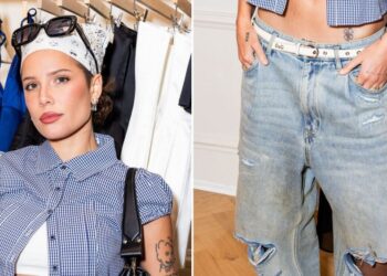 Halsey Doubles Up on Bandanas at Guizio’s Los Angeles Opening