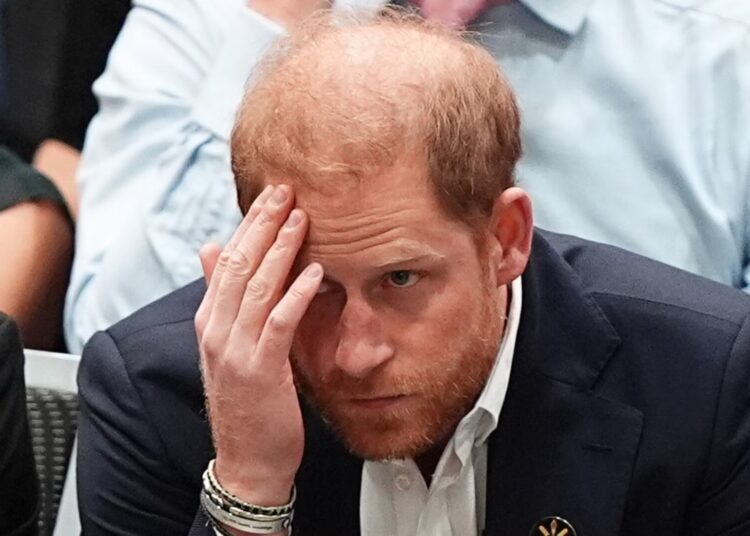 ‘Entitled’ Prince Harry again ‘throws the toys out of the cot’ over ridiculous reason