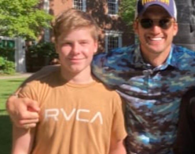 actor landon ashworth and his teen cousin