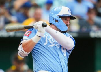 How has Kansas City Royals 1B Vinnie Pasquantino Done Since return from injury?