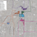 A traffic study considers zoned parking for a future Royals stadium at Crown Center based on where people are arriving from.