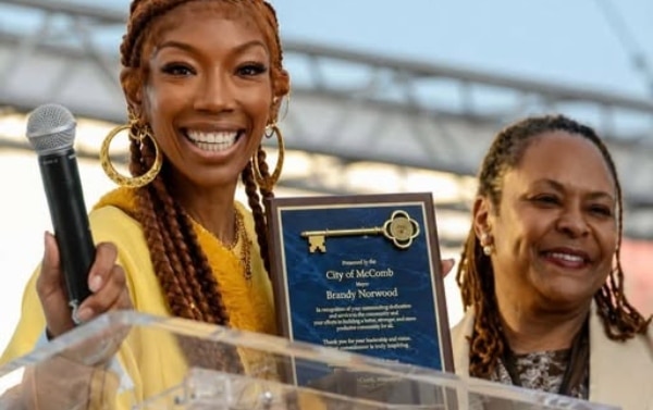 "I Think I Wanna Do a New Album": Brandy Teases New Music After Being Honored with Key to Mississippi Hometown