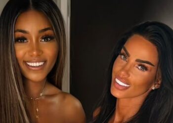 Christina and Katie Price