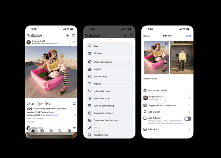 Instagram has rolled out Replace Audio, allowing creators to update the music on published feed posts without engagement.