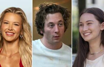 April s Summer TV Preview Ariana Madix from Love Island USA a still of Jeremy Allen White from The Bear a still of Lola Tung from The Summer I Turned Pretty Lead