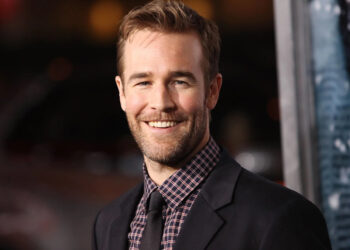James Van Der Beek's Wife Shares Heartwarming Photos of Daughters on 'Elle' Set