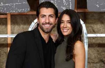 Jason Tartick and Kathryn Hurley Relationship Timeline Feature