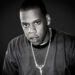 Black and white photo of a young Jay-Z from 1996 era, this is when he was getting ready to release Reasonable Doubt.